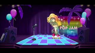 Plants vs Zombies 2  Neon Mixtape Tour Pop Jam Official [upl. by Ellison]