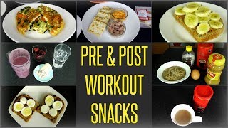 10 Best Pre amp Post Workout Meals  Snacks [upl. by Thgirw]