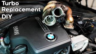 I Saved This Cheap F30 BMW N20 Turbo DIY [upl. by Anada340]