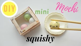 DIY Mini Mochi Squishy Set  mishcrafts [upl. by Enilra9]