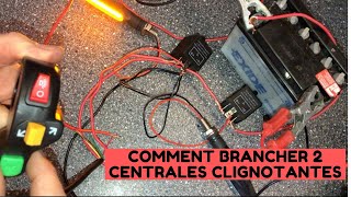 🔧 COMMENT BRANCHER UN COMMODO AVEC CENTRALE CLIGNOTANTE 🔵 [upl. by Mauchi]