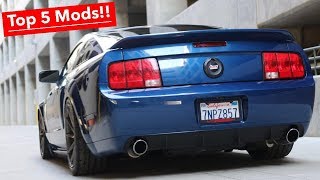 Top 5 Mods for 0509 Mustangs [upl. by Guendolen493]