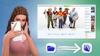 Jak mieć dostęp do GALERII poniżej 16 latmając nieoryginalne THE SIMS 4 [upl. by Shaylyn]