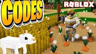 4 NEW CODES  BECOME PRO FARMER IN ROBLOX  Farm Life Roblox [upl. by Crissy438]