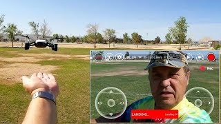 DJI Ryze Tello Selfie Drone Flight Test Review [upl. by Goetz564]