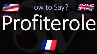 How to Pronounce Profiterole CORRECTLY [upl. by Celestyna58]