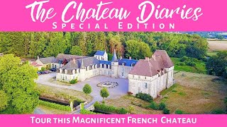 TOUR THIS MAGNIFICENT FRENCH CHATEAU [upl. by Kcerred832]