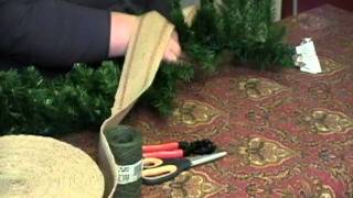 How To Decorate a Christmas Tree With Lights Garland and Ornaments [upl. by Kucik]