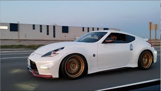 430WHP SUPERCHARGED 370z GOING NUTS  GT HAUS EXHAUST [upl. by Vail181]