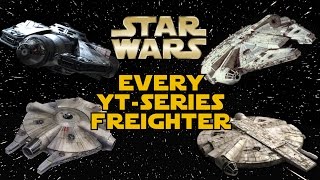 Every Corellian YTSeries Freighter  Star Wars Explained [upl. by Hanavas279]