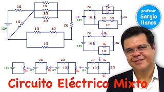 Circuito ElÃ©ctrico Mixto Complejo [upl. by Gilpin]