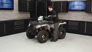 Sportsman 570 Drive Belt Inspection and Replacement  Polaris Off Road Vehicles [upl. by Faludi844]