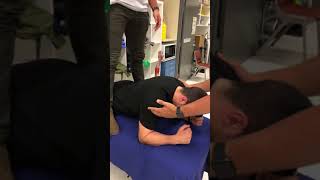 C6 Tetraplegia  lifting trunk exercises [upl. by Lessard]