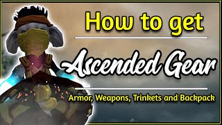 Guild Wars 2 Ascended Gear Guide  Armor Weapons Trinkets amp Backpack [upl. by Ynittirb673]