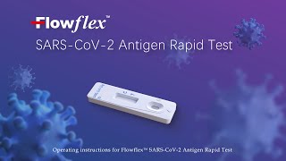 FlowFlex SARSCoV2 Antigen Rapid Test with Prefilled Extraction Buffer Tubes [upl. by Ayota537]