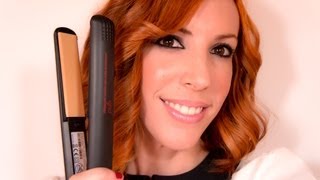 PEINADO COMO ONDULAR O RIZAR EL PELO CON LA PLANCHA FÁCIL  Ghd Wavy Easy Hair Tutorial [upl. by Mallen]