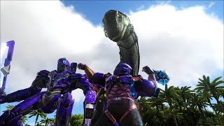 Titanosaurus solo taming with Mek EASIEST METHOD  ARK SURVIVAL EVOLVED [upl. by Sremmus]