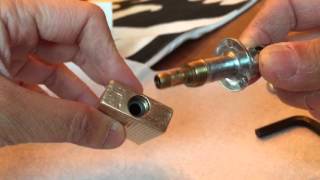 DIY dupont lighter fill valve removal tool [upl. by Jerry]