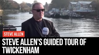 Steve Allens Guided Tour Of Twickenham  LBC [upl. by Kostman]