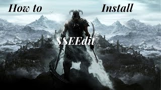 How to install SSEEdit Modding Skyrim [upl. by Ellenwahs]