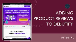 Adding Product Reviews to Debutify [upl. by Inaniel]
