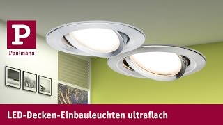 LED Einbaustrahler ultraflach [upl. by Halfon693]