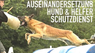 Auseinandersetzung Hund amp Hundeführer amp Helfer [upl. by Norak]