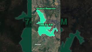 Worlds Longest Dam in India The Hirakud Dam Mapchic [upl. by Rehpotsirh]