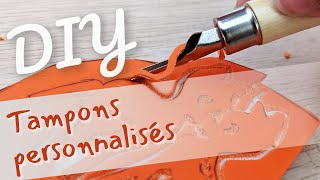 DIY  Je grave des tampons encreur personnalisés [upl. by Quita225]