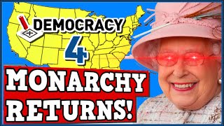 How to break The USA Election So The Queen Wins  Democracy 4 Is Perfectly Balanced with exploits [upl. by Howlond]