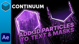 Add 3D Particles to Your Text and Masks in After Effects [upl. by Wisnicki919]