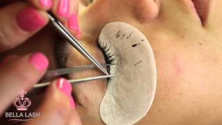 How to Do Eyelash Extensions by Bella Lash [upl. by Marguerita368]