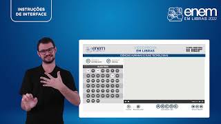 Enem 2022 Interface videoprova em Libras [upl. by Euseibbob]