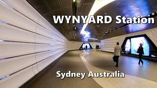 Wynyard Station  Sydney Australia  Sydney Trains [upl. by Llenyaj994]