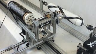 XWinder Filament Winder Model 2X23 and 4X23 [upl. by Ellenet450]