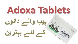 Adoxa tablet Doxycycline Hyclate 100 mg uses in urdu  how to use adoxa tablets for acne [upl. by Louella958]