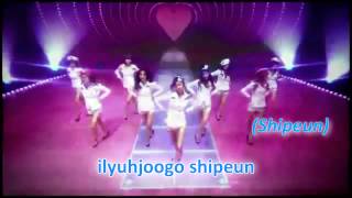 Girls Generation Genie karaoke [upl. by Urian]