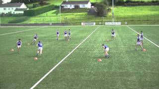 Gaelic Football handpass drill 10 [upl. by Eirahs]