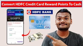 How To Convert HDFC Bank Credit Card Reward Points To Cash 2022 [upl. by Gapin]