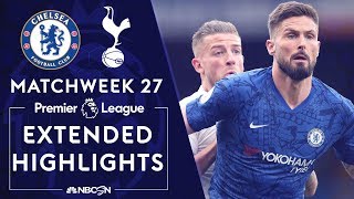 Chelsea v Tottenham  PREMIER LEAGUE HIGHLIGHTS  2222020  NBC Sports [upl. by Krilov]