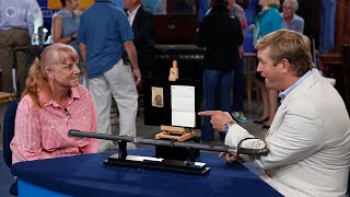 Bulletstruck Civil War Sword and Letter  Staff Pick  ANTIQUES ROADSHOW  PBS [upl. by Ardnassela]