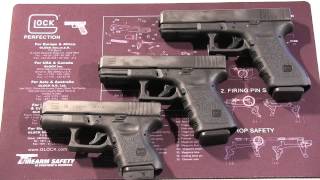 Glock G37 G38 amp G39 45 GAP Pistols [upl. by Ahseela]