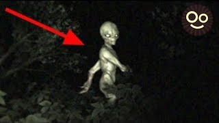 10 Extraterrestres Grabados y VISTOS en la Vida REAL [upl. by Aicelaf493]