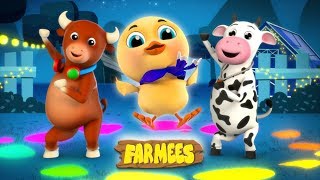 Kaboochi  Dance Songs For Children  Cartoons For Babies  Farmees [upl. by Ayk]