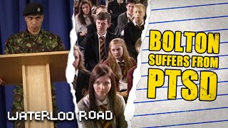 Bolton Smilie Suffers from PTSD MidAssembly  Waterloo Road [upl. by Ahsoym]