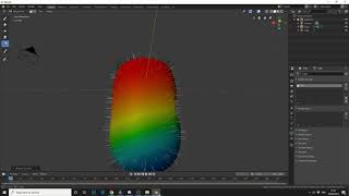 Blender 28 Tutorial  Use a weightmap to control fur and particles [upl. by Ylrebnik]