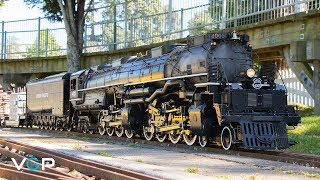 Union Pacific Big Boy 4005 Live Steam 725quot Gauge Locomotive in New Zealand [upl. by Nisen842]