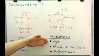 Elektronik  OPV 1  Was ist ein Operationsverstärker [upl. by Emirac]