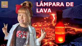 Lámpara de Lava Casera Ciencia con SuperToña  Experimentos caseros [upl. by Syhr78]