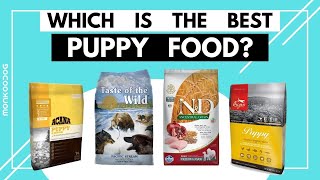 Which is the Worlds BEST Puppy food of 2021 II Dry Puppy food review ll Monkoodog [upl. by Anestassia]